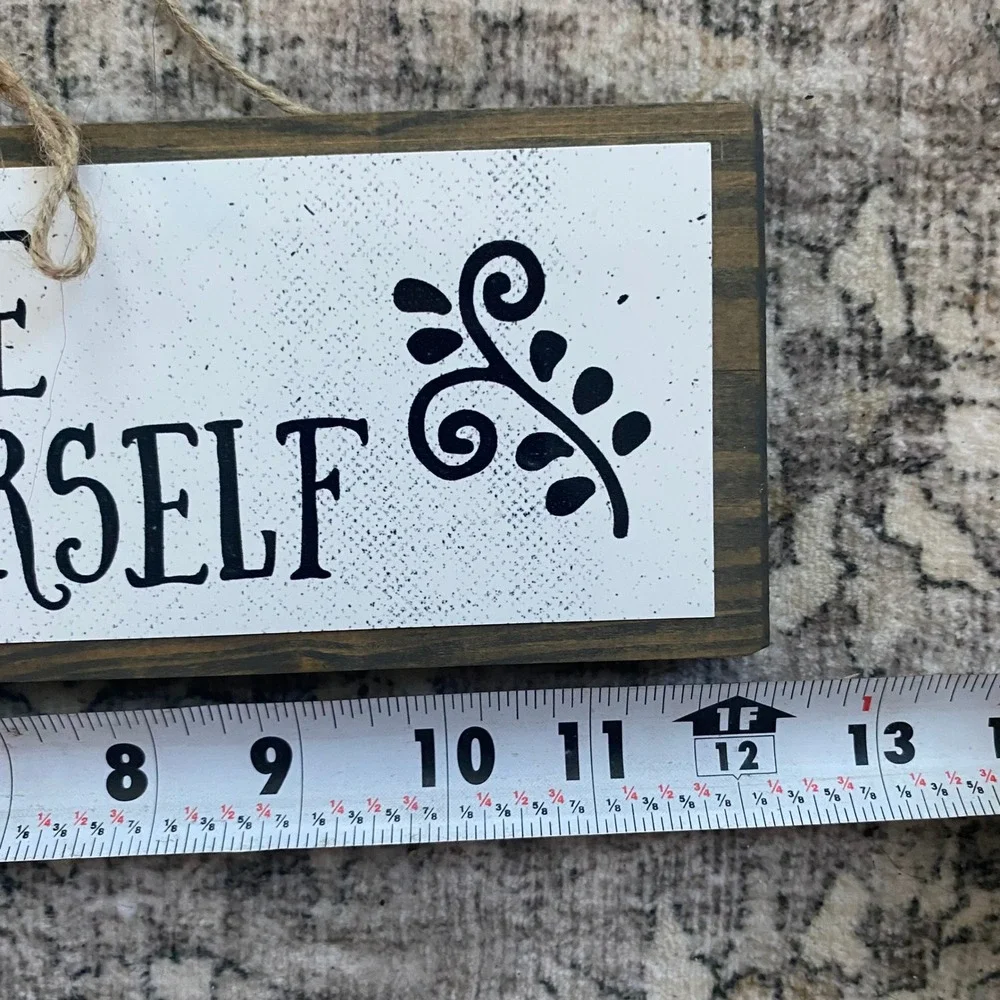 Please‎ Seat Yourself Rustic Wood Wall Sign Farmhouse Decor White Black Wedding